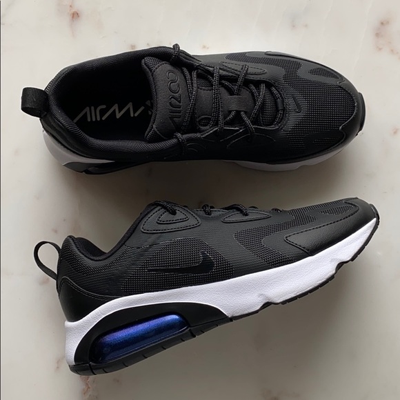 NEW Nike Air Max 200 black shoes - Picture 6 of 8